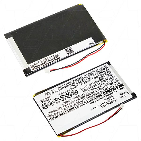 MI Battery Experts PAB-DA2WB18D2